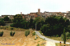 Panoramica di Radicondoli(si)
